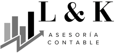 Logo asesoría contable L&K